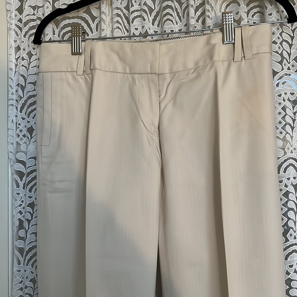 J.Crew cream colored straight leg pants - Picture 2 of 10